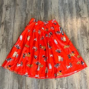 NWT ModCloth cat skirt